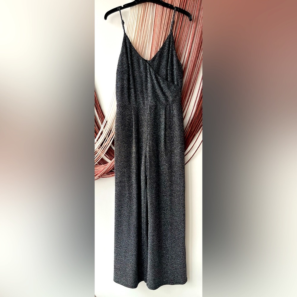NWT Black and Silver Jumpsuit Size Small. Skies Are Blue brand